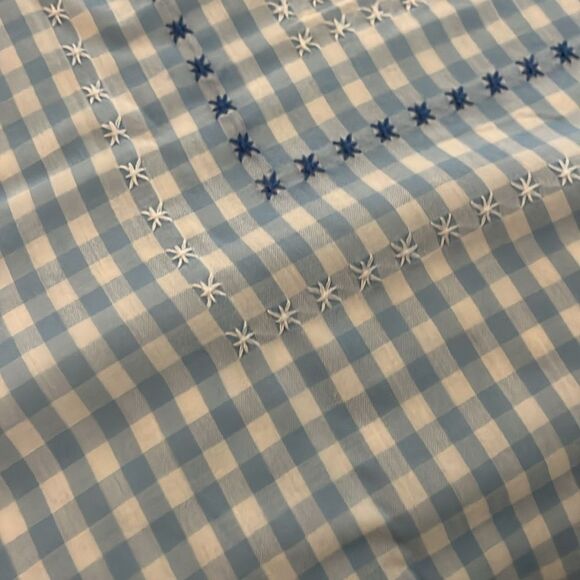 Blue Star Pattern tablecloth - Picture 4 of 4